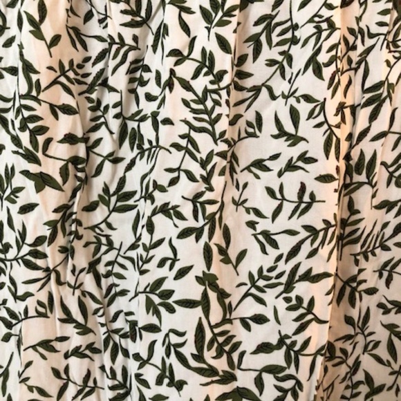 NWT Yidarton Ruffled Strapless Maxi Dress Green and White size medium - Picture 3 of 12